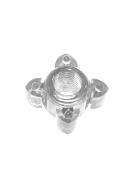 Прозрачное эрекционное кольцо Rings Screw - Lola Games - в Ельце купить с доставкой