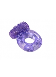 Фиолетовое эрекционное кольцо с вибрацией Rings Axle-pin - Lola Games - в Ельце купить с доставкой