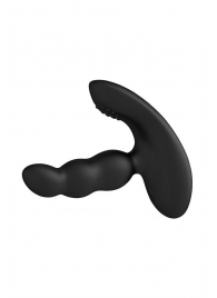 Черный силиконовый стимулятор простаты Levett Nitoc с пультом ДУ - Levett - в Ельце купить с доставкой