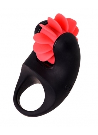 Чёрно-красное эрекционное виброкольцо Erotist - Erotist Adult Toys - в Ельце купить с доставкой