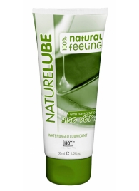 Смазка на водной основе с алоэ вера Nature Lube - 30 мл. - HOT - купить с доставкой в Ельце