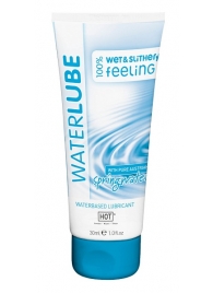 Гель-смазка на основе чистой родниковой воды WaterLube - 30 мл. - HOT - купить с доставкой в Ельце