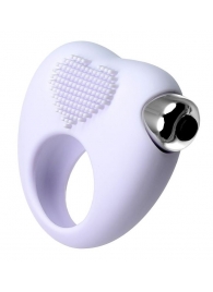 Белое виброкольцо для продления полового акта JOS MOYS - JOS - в Ельце купить с доставкой