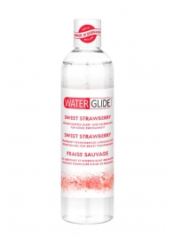 Лубрикант на водной основе с ароматом клубники SWEET STRAWBERRY - 300 мл. - Waterglide - купить с доставкой в Ельце