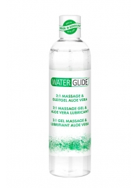 Гель-смазка 2-в-1 MASSAGE   LUBRICANT ALOE VERA - 300 мл. - Waterglide - купить с доставкой в Ельце