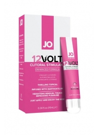 Возбуждающая сыворотка мощного действия JO Volt 12V - 10 мл. - System JO - купить с доставкой в Ельце