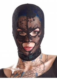 Кружевная маска-балаклава с отверстиями для глаз и рта - Orion - купить с доставкой в Ельце