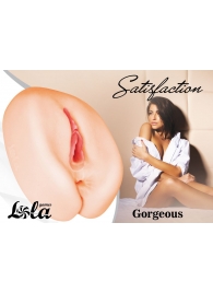 Мастурбатор с 2 тоннелями Satisfaction Gorgeous - Lola Games - в Ельце купить с доставкой