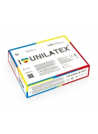 Разноцветные ароматизированные презервативы Unilatex Multifruits - 144 шт. - Unilatex - купить с доставкой в Ельце