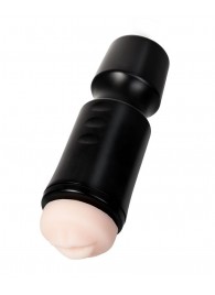 Мастурбатор-ротик A-Toys в черной колбе - A-toys - в Ельце купить с доставкой