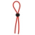 Красное эрекционное лассо с одной бусиной-утяжкой STRETCHY THIN LASSO - Dream Toys - в Ельце купить с доставкой