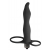 Черная вибронасадка для двойного проникновения Flirtini - 15,9 см. - Lola Games - купить с доставкой в Ельце