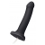 Черный фаллос с имитацией эякуляции Silicon Cum Dildo L - 19,6 см. - Strap-on-me - купить с доставкой в Ельце