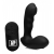 Черный стимулятор простаты Alpha-Pro 7X P-Milker Silicone Prostate Stimulator with Milking Bead - XR Brands - в Ельце купить с доставкой