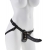 Чёрный с золотом женский страпон Designer Strap-On - Pipedream - купить с доставкой в Ельце