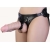 Гигантский фаллоимитатор на присоске в комплекте с трусиками - 26 см. - LOVETOY (А-Полимер) - купить с доставкой в Ельце