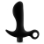 Черный анальный вибратор Silicone Vibrating Prostate Massager 01 - 10,8 см. - Blush Novelties - в Ельце купить с доставкой