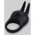 Черное эрекционное виброкольцо Sensation Rechargeable Vibrating Rabbit Love Ring - Fifty Shades of Grey - в Ельце купить с доставкой