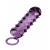 Закрытая фиолетовая насадка с пупырышками SAMURAI PENIS SLEEVE PURPLE - 14,5 см. - NMC - в Ельце купить с доставкой