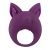 Фиолетовое перезаряжаемое эрекционное кольцо Kitten Kiki - Lola Games - в Ельце купить с доставкой