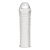 Текстурированная насадка на пенис Clear Textured Penis Enhancing Sleeve Extension - 16,5 см. - BlueLine - в Ельце купить с доставкой