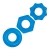 Комплект из трех голубых колец для эрекции 3-Pack Nuts   Bolts Stretch Cock Ring Set - BlueLine - в Ельце купить с доставкой