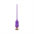 Фиолетовый тонкий стимулятор Nipple Vibrator - 23 см. - I-MOON - купить с доставкой в Ельце