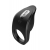 Черное эрекционное виброкольцо Vibro Lust Ring - MALESATION - в Ельце купить с доставкой