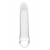 Прозрачная насадка-удлинитель 8.8’’ Extender With Ball Strap - 23,6 см. - Dream Toys - в Ельце купить с доставкой