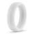 Белое люминесцентное эрекционное кольцо Silicone Glo Cock Ring - Blush Novelties - в Ельце купить с доставкой