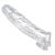 Прозрачная насадка для увеличения члена Realistic Clear Penis Enhancer and Ball Stretcher - 20,3 см. - XR Brands - в Ельце купить с доставкой