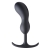 Черный массажер простаты с утяжелителями Premium Silicone Weighted Prostate Plug Large - 18,8 см. - XR Brands - в Ельце купить с доставкой