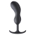 Черный массажер простаты с утяжелителями Premium Silicone Weighted Prostate Plug XL - 20,8 см. - XR Brands - в Ельце купить с доставкой