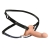 Телесный полый страпон 2  Erection 28X Smooth Vibrating Silicone Penis Sheath - 16 см. - XR Brands - купить с доставкой в Ельце