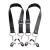 Ремни с зажимами для половых губ Spread Labia Spreader Straps with Clamps - XR Brands - купить с доставкой в Ельце