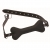 Черный кляп в форме косточки Hound Adjustable Dog Bone Gag - XR Brands - купить с доставкой в Ельце