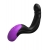 Черно-фиолетовый вибромассажёр простаты Hyper-Pulse P-Spot Massager - Pipedream - в Ельце купить с доставкой