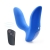 Синий вибромассажер простаты 3,5’’ Remote Control Curve P-spot Massager - 12 см. - Erokay - в Ельце купить с доставкой