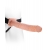 Фаллопротез телесного цвета Hollow Strap-On - 29 см. - Pipedream - купить с доставкой в Ельце