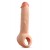 Телесная насадка-удлинитель Thrive 8.75 Inch Realistic Penis Extender Sleeve - 22,2 см. - Blush Novelties - в Ельце купить с доставкой
