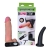 Страпон с 2 насадками и вибрацией UniStrap - 19 и 12 см. - LOVETOY (А-Полимер) - купить с доставкой в Ельце
