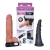 Страпон с 2 насадками и вибрацией UniStrap - 20 и 18 см. - LOVETOY (А-Полимер) - купить с доставкой в Ельце