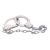 Наручники из металла с длинной цепочкой CHROME HANDCUFFS METAL HANDCUFFS W. KEY - NMC - купить с доставкой в Ельце