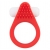Красное эрекционное кольцо LIT-UP SILICONE STIMU RING 1 RED - Dream Toys - в Ельце купить с доставкой