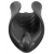 Чёрный мастурбатор Vibrating Silicone Stimulator с вибрацией - Pipedream - в Ельце купить с доставкой