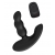 Черный силиконовый стимулятор простаты Levett Nitoc с пультом ДУ - Levett - в Ельце купить с доставкой