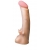 Телесная насадка REAL Standard с усиками на основании - 19 см. - LOVETOY (А-Полимер) - купить с доставкой в Ельце