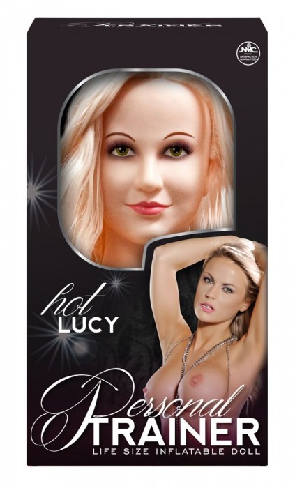 Надувная кукла с вибрацией и 2 любовными отверстиями Hot Lucy Lifesize Love Doll - NMC - в Ельце купить с доставкой