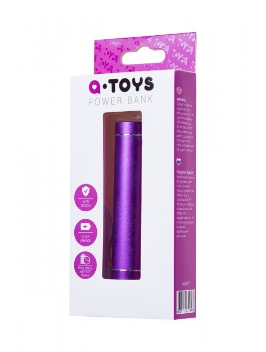 Портативное зарядное устройство A-toys 2400 mAh microUSB - A-toys - купить с доставкой в Ельце