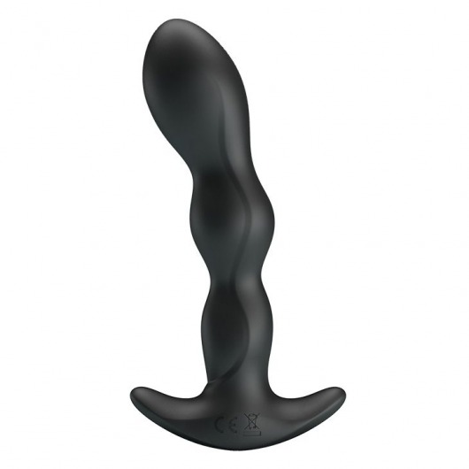Черный анальный стимулятор простаты с вибрацией Special Anal Massager - 14,5 см. - Baile - в Ельце купить с доставкой